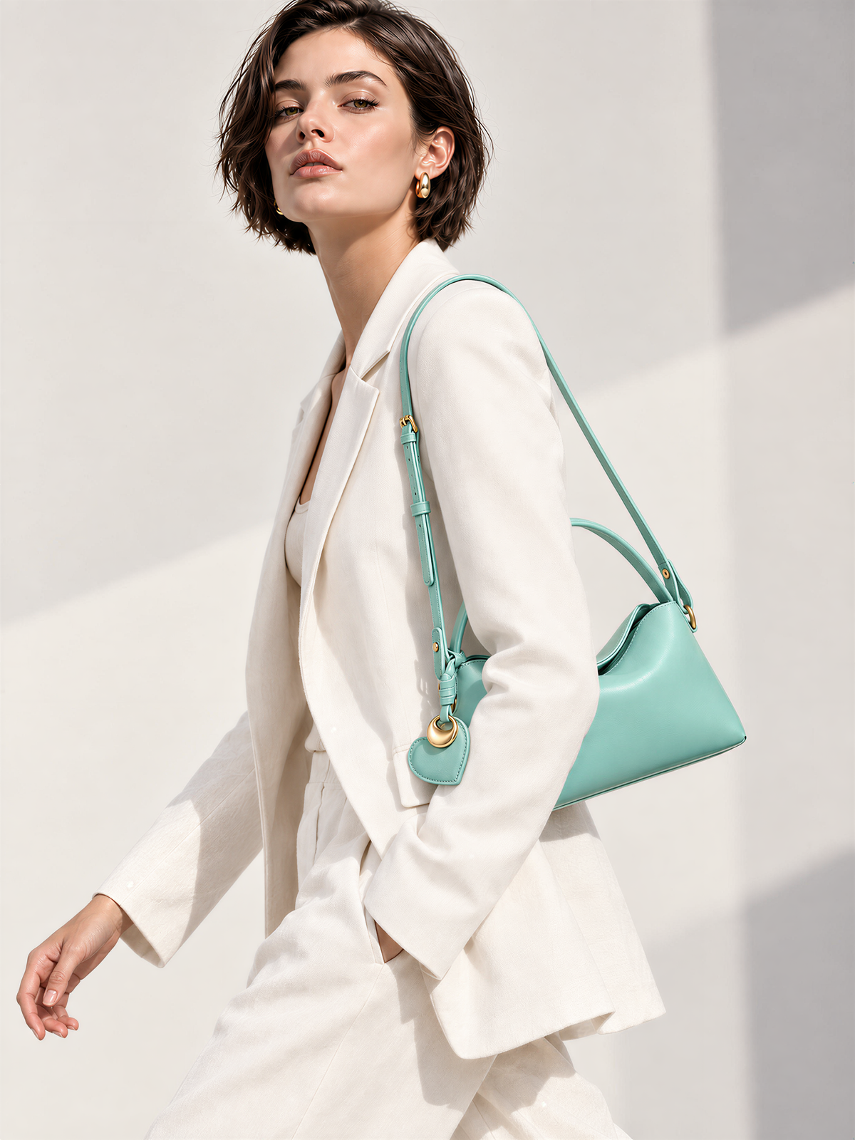 Camilla Top Handle - Sky Blue
