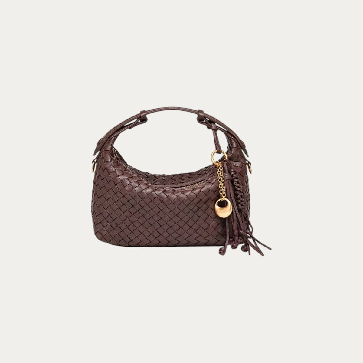 Camilla Half Moon Woven - Mocha