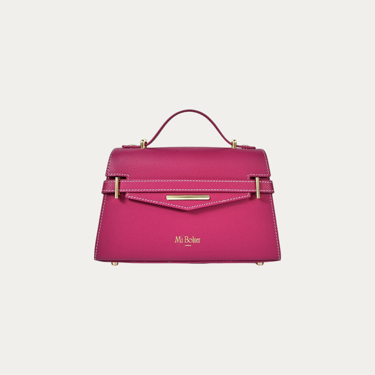 "Mi" Top Handle -Pink Lady