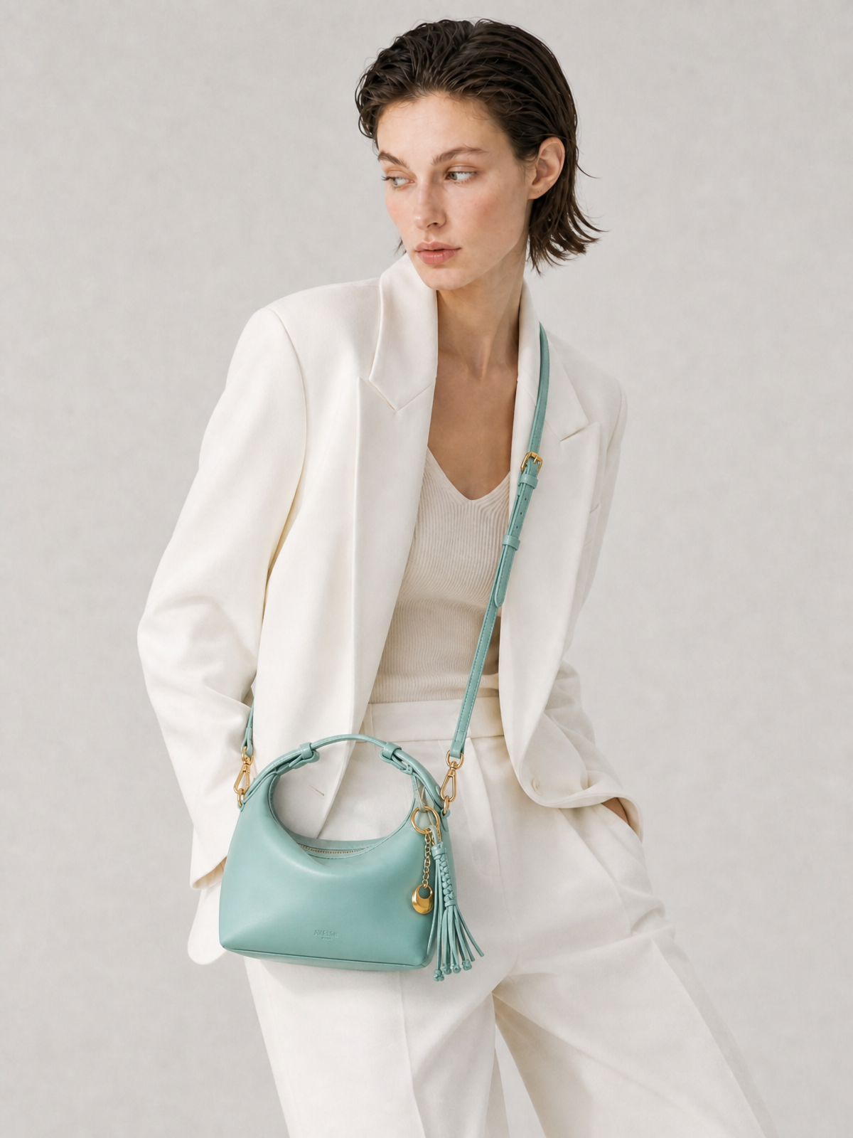 Camilla Half Moon - Sky Blue