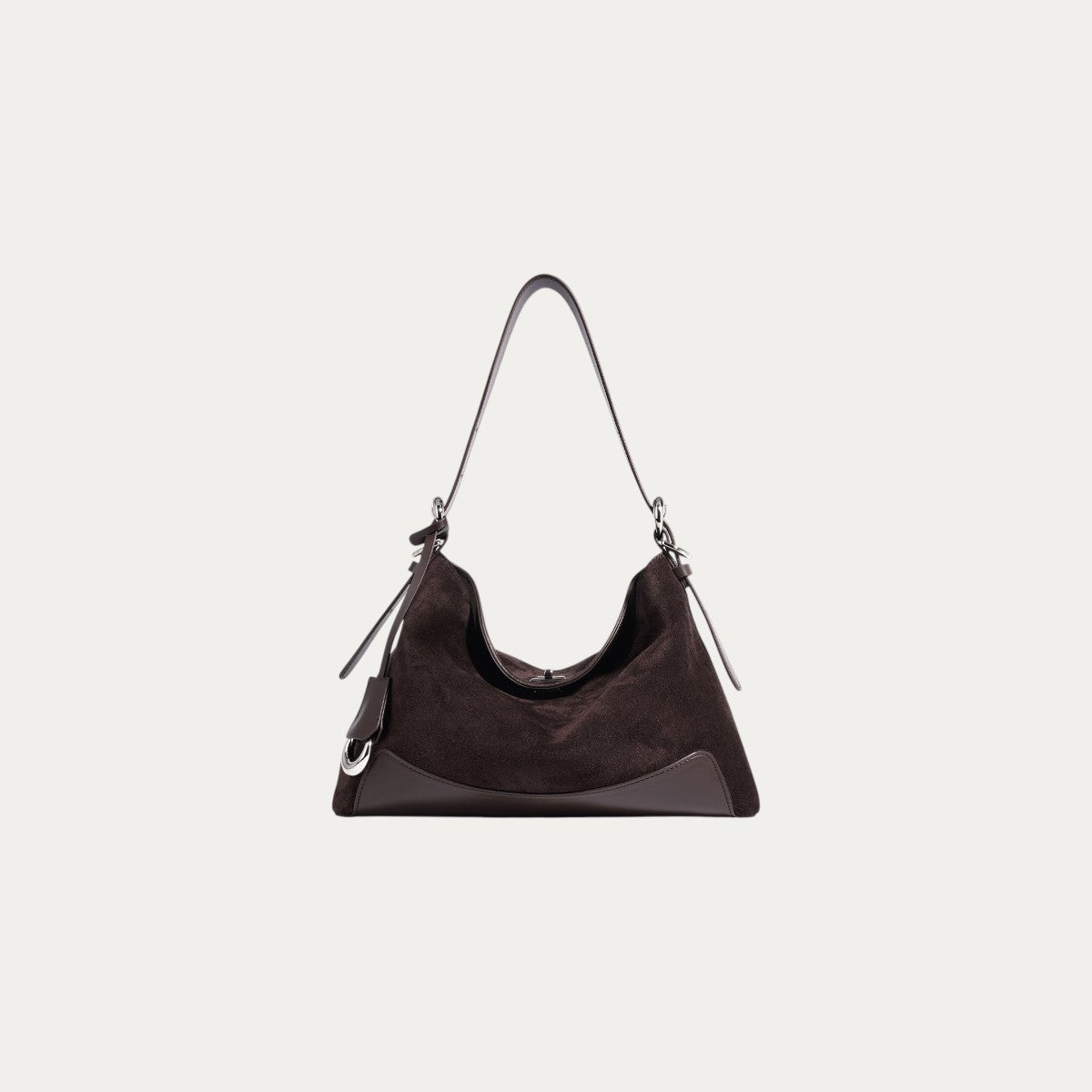 Suede Shoulder - Coffee