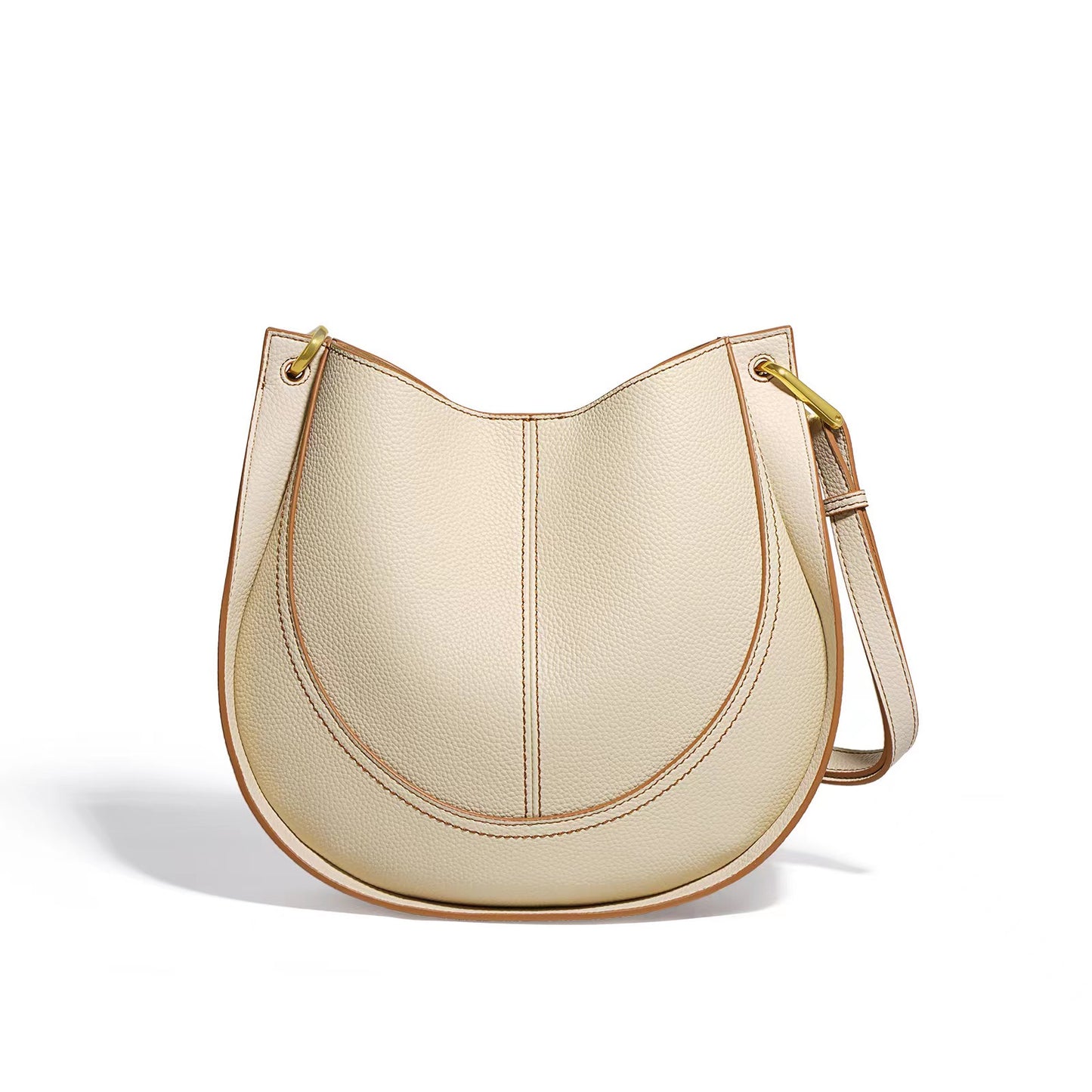 First Layer Cowhide Opal Shoulder Bag