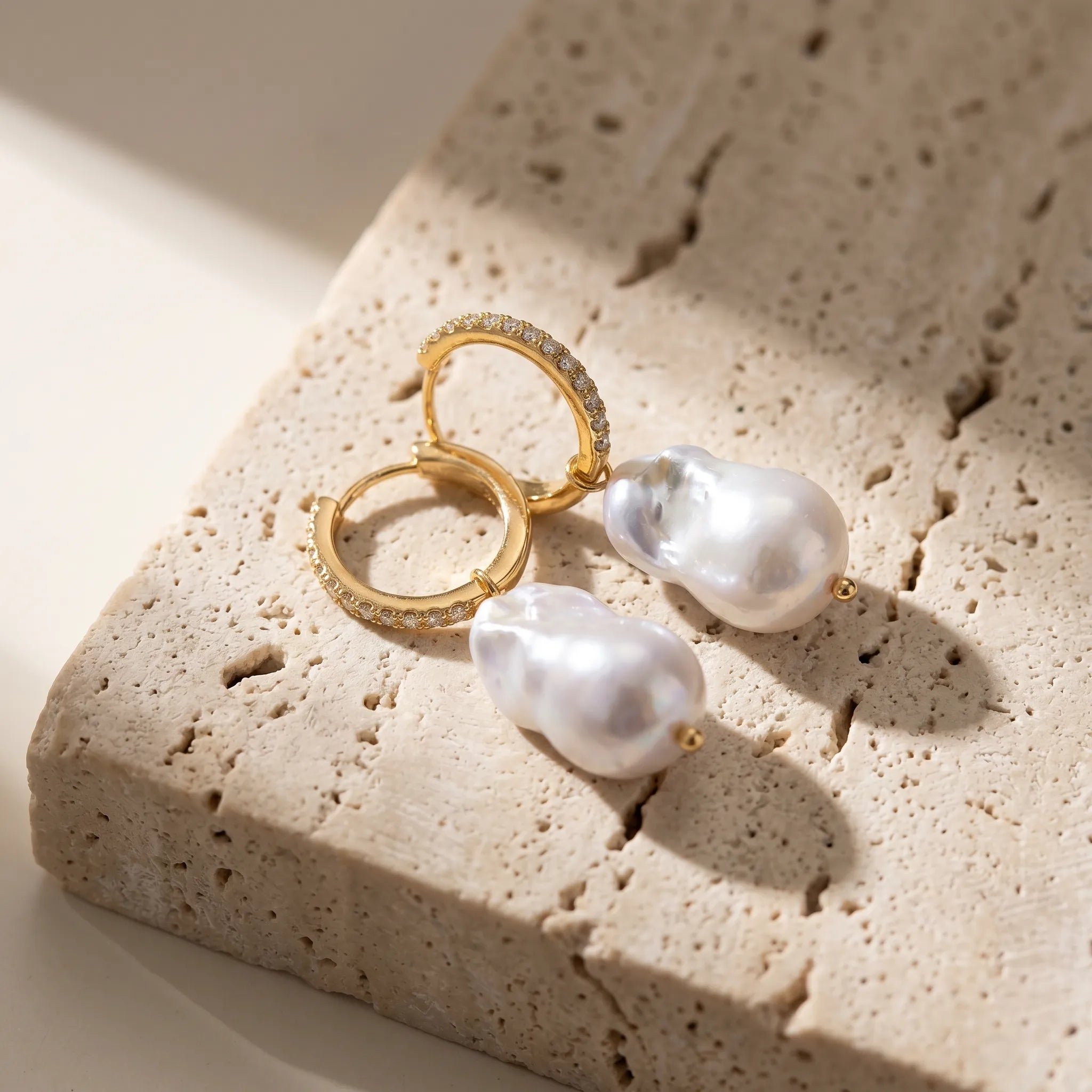 Baroque Pearls Earrings
