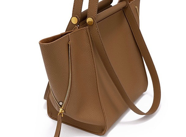 First Layer Cowhide Prima Shouldr/Tote Bag