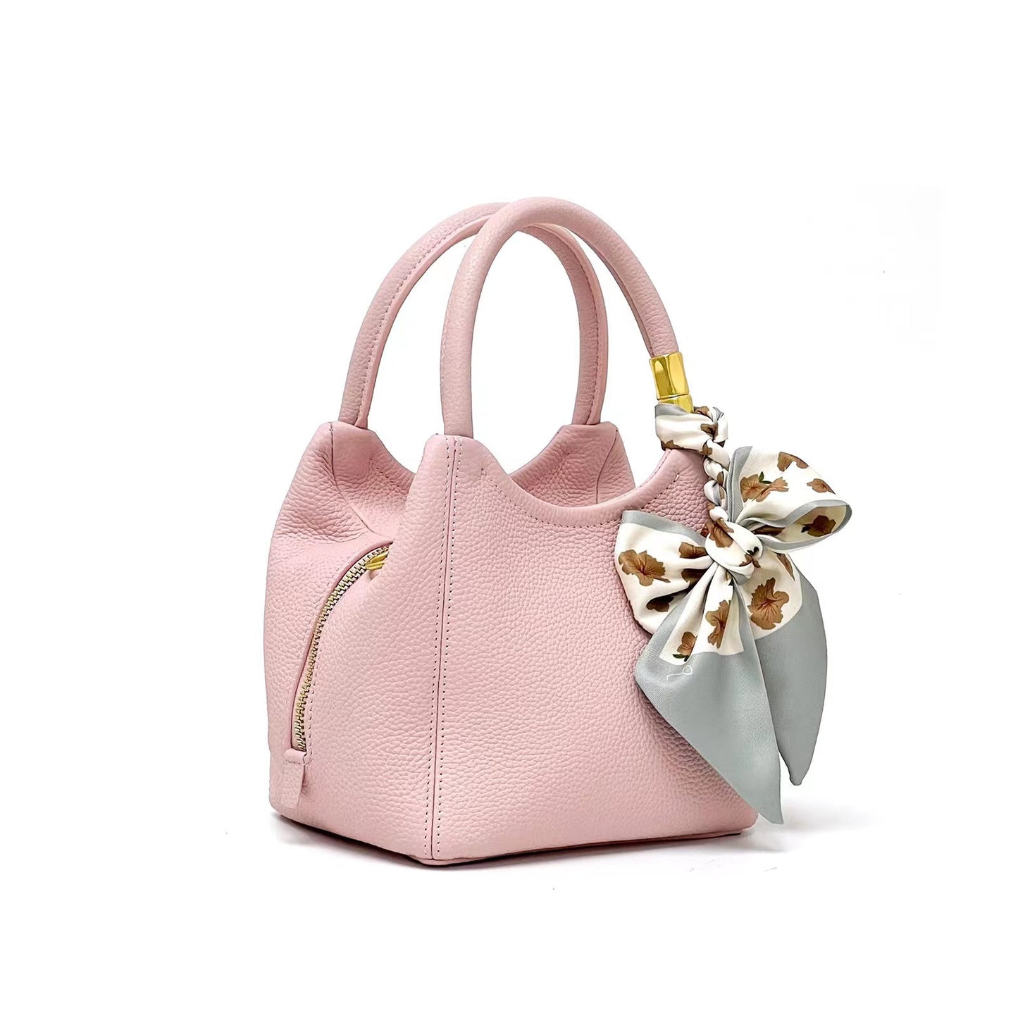 First Layer Cowhide Capri Shoulder/Tote Bag