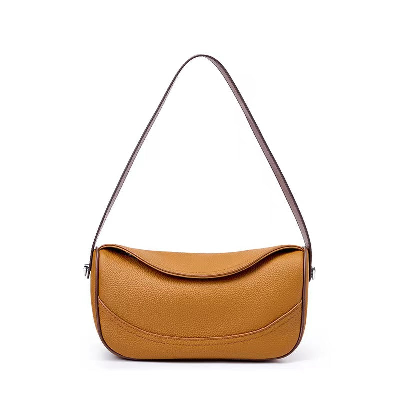 First Layer Cowhide Zanna Shoulder Bag
