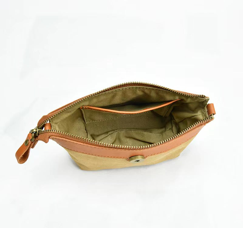 First Layer Cowhide Agnes Woven Tote Bag