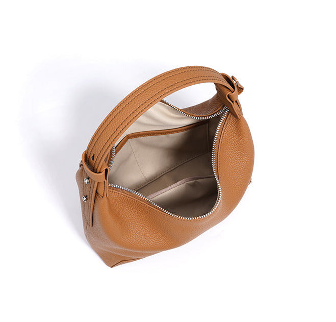 Halfmoon Tote/Shoulder - Stone Grey