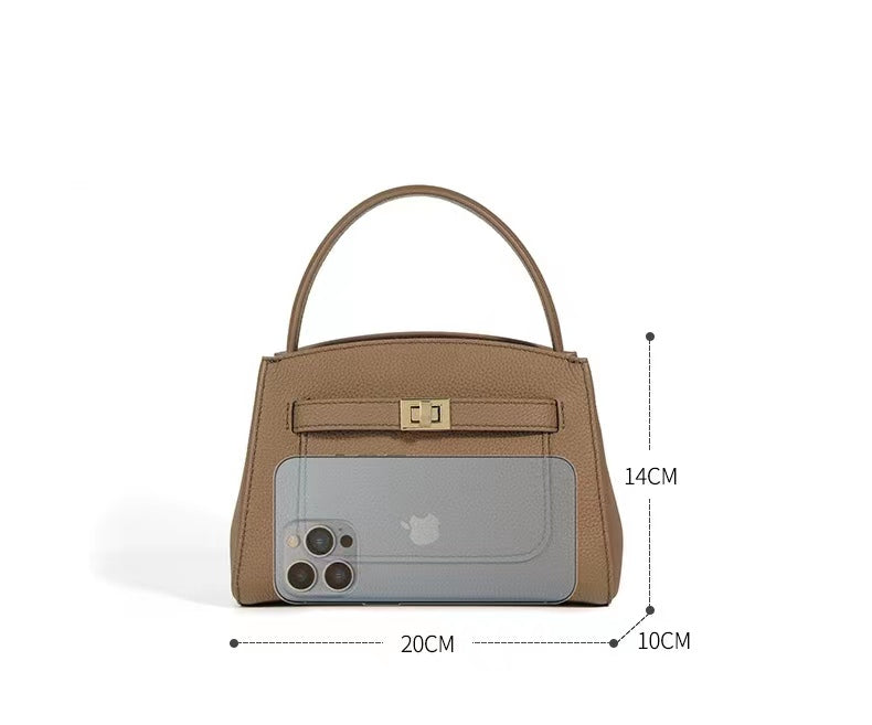 First Layer Cowhide Maeve Shoulder/Clutch Bag