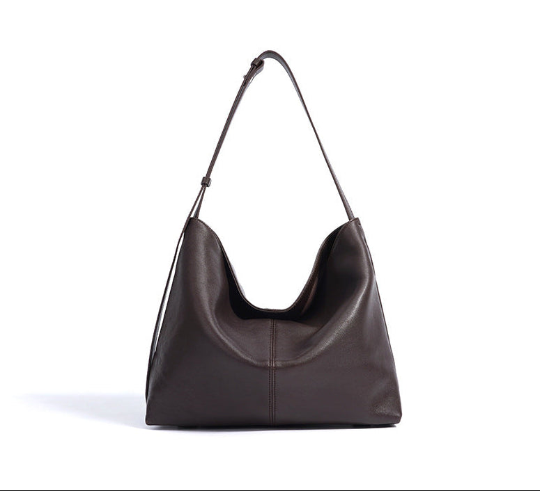 Soft Sheep Leather Shoulder - Mocha