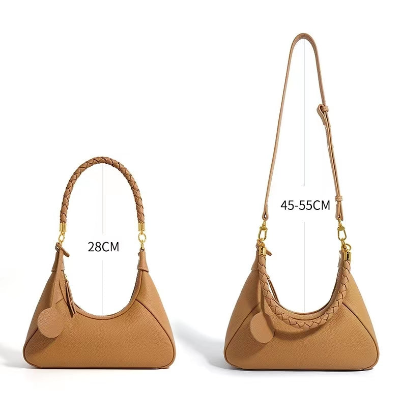 First Layer Cowhide Clara Shoulder/Tote Bag