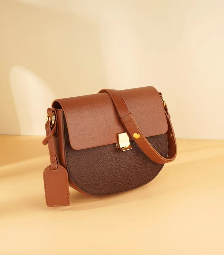 First Layer Cowhide Evie Shoulder/Crossbody Bag