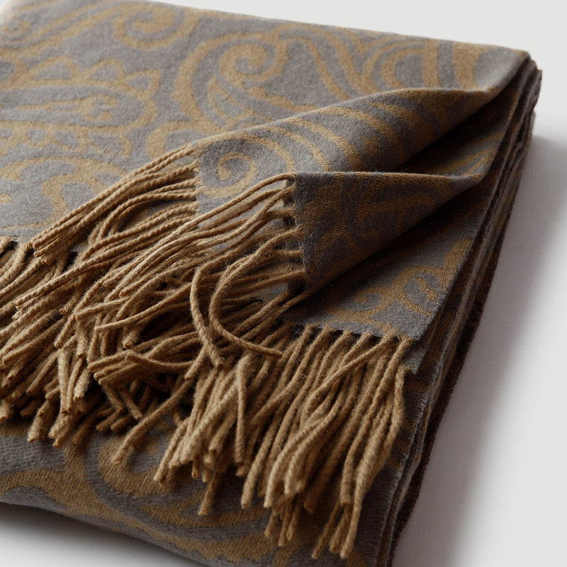 100% Lamb Wool Hazel Blanket
