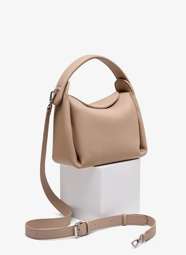 First Layer Cowhide Lena Shoulder/Tote Bag