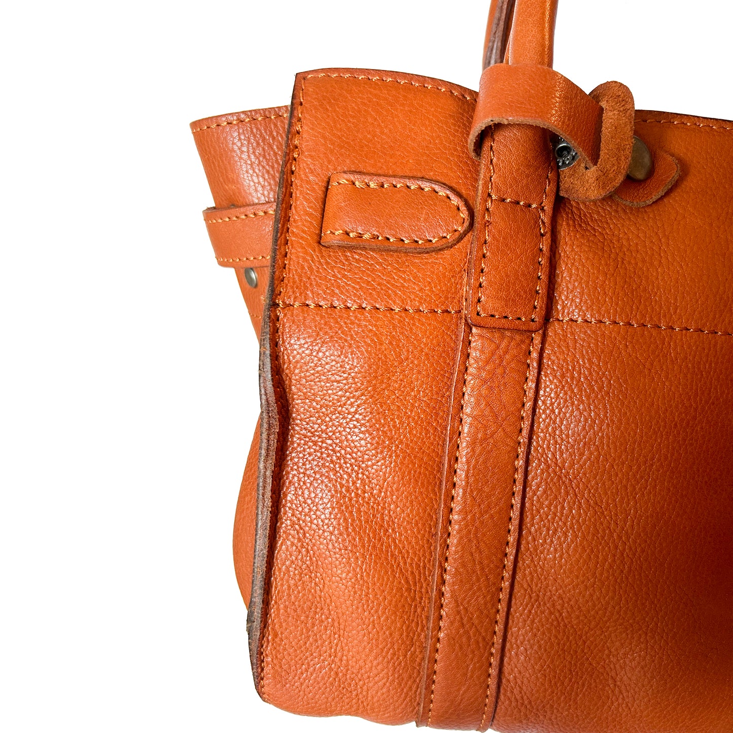 Genuine Vegetable Tanned Leather Paula Tote/Shoulder Bag