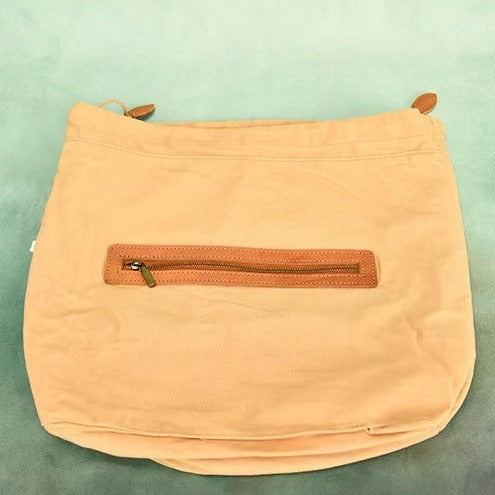 First Layer Cowhide Summer Woven Tote Bag