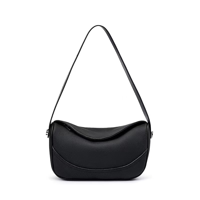 First Layer Cowhide Zanna Shoulder Bag