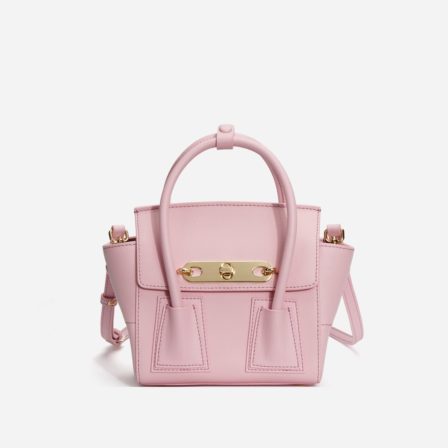 First Layer Cowhide Sini Tote Box Bag