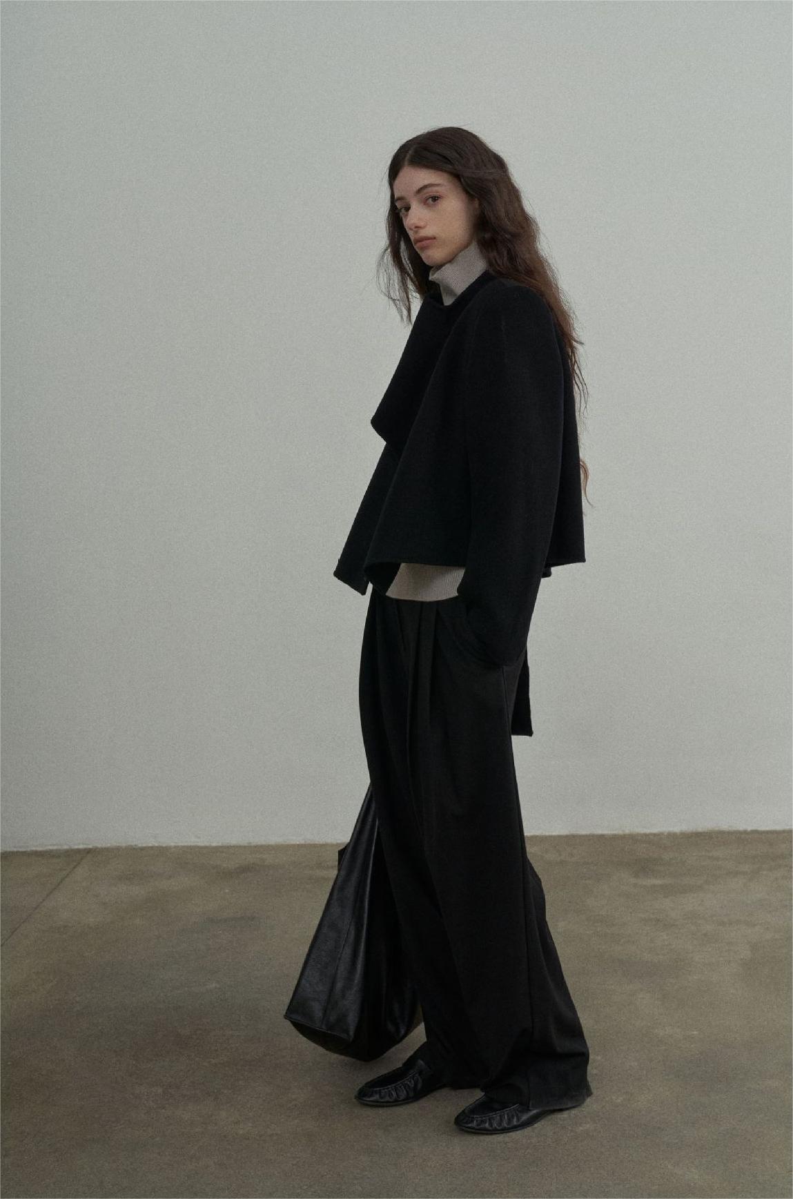 Handmade Lamb Wool Candice Overcoat
