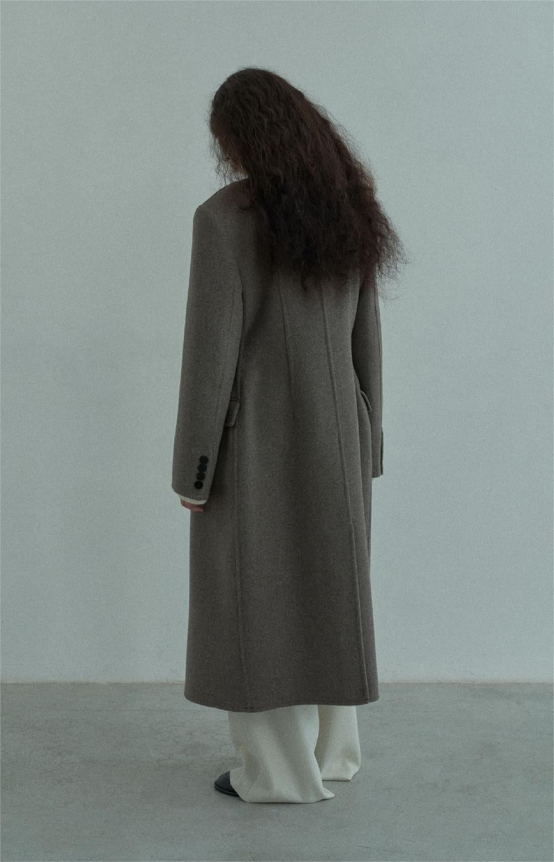 Handmade Lamb Wool Vega Overcoat