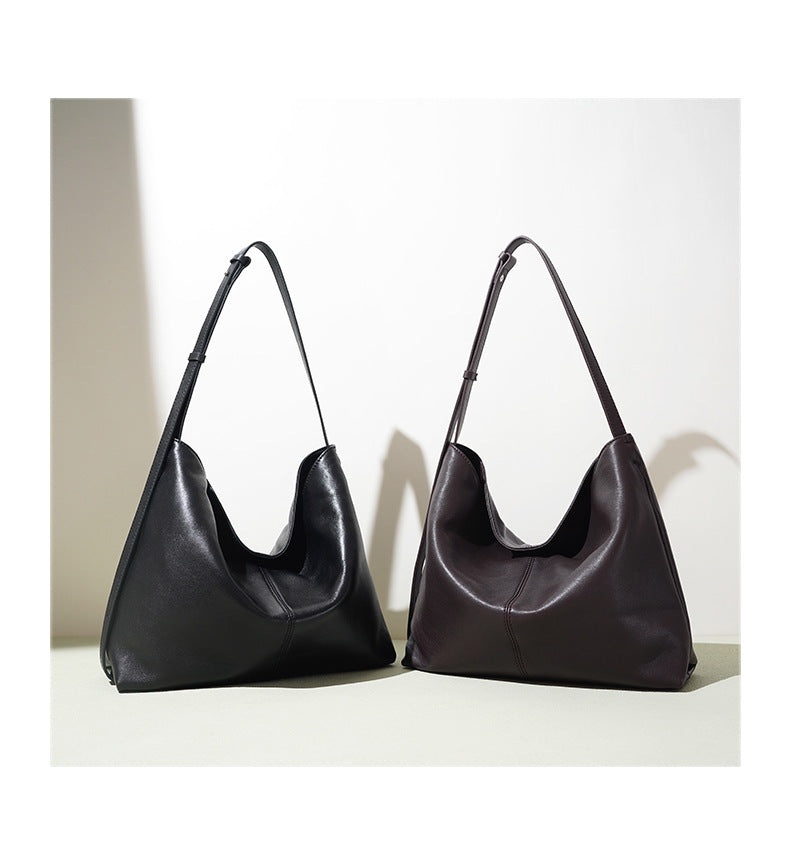 Soft Sheep Leather Shoulder - Mocha