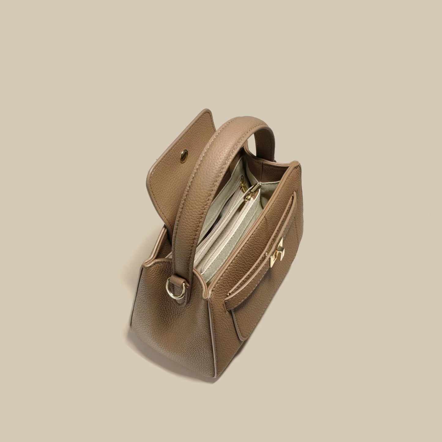 First Layer Cowhide Maeve Shoulder/Clutch Bag