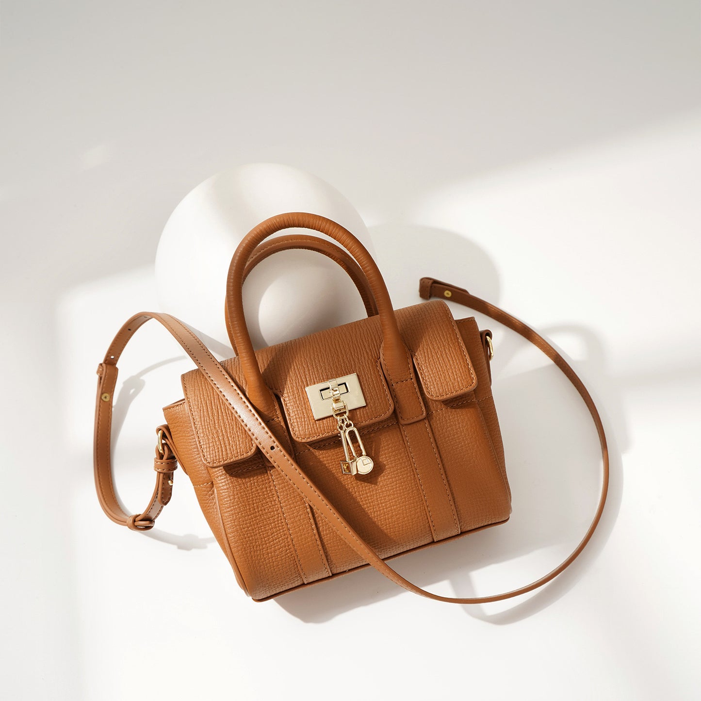 First Layer Cowhide Shoulder/Tote Anja Bag