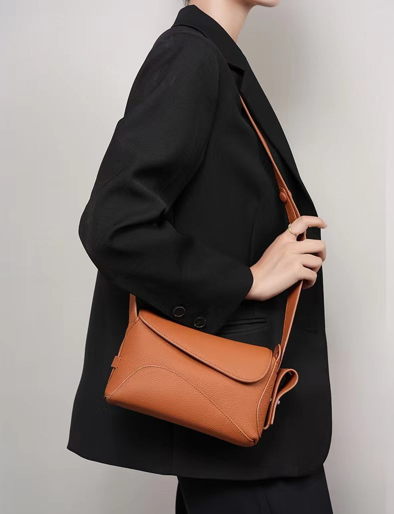 First Layer Cowhide Beryl Shoulder/Crossbody Bag