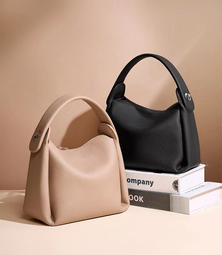 First Layer Cowhide Lena Shoulder/Tote Bag