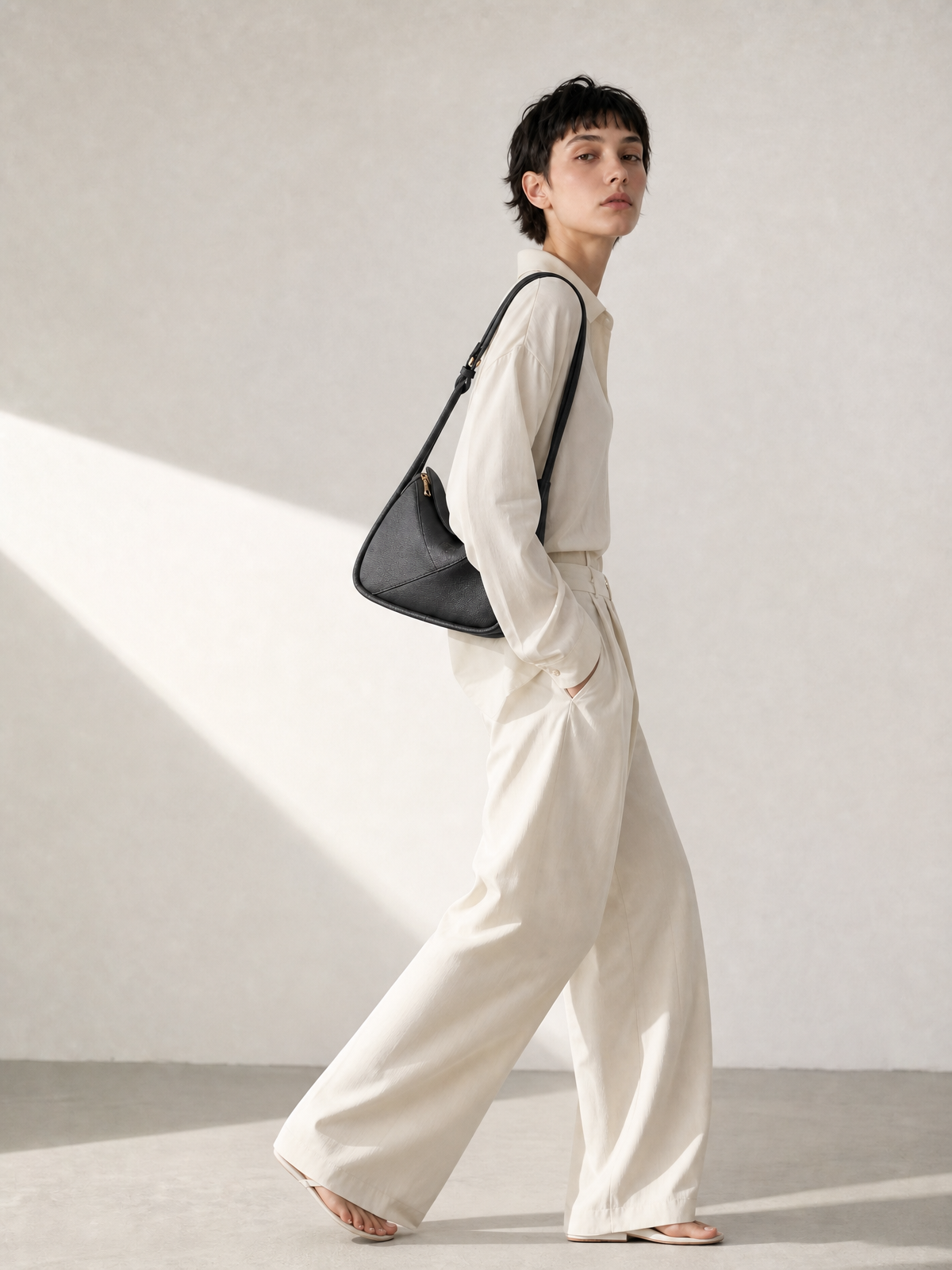 Carnaby Shoulder - Black