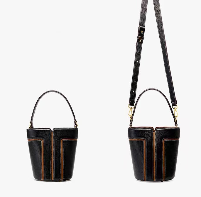 First Layer Cowhide Daphne Shoulder/Tote Bag