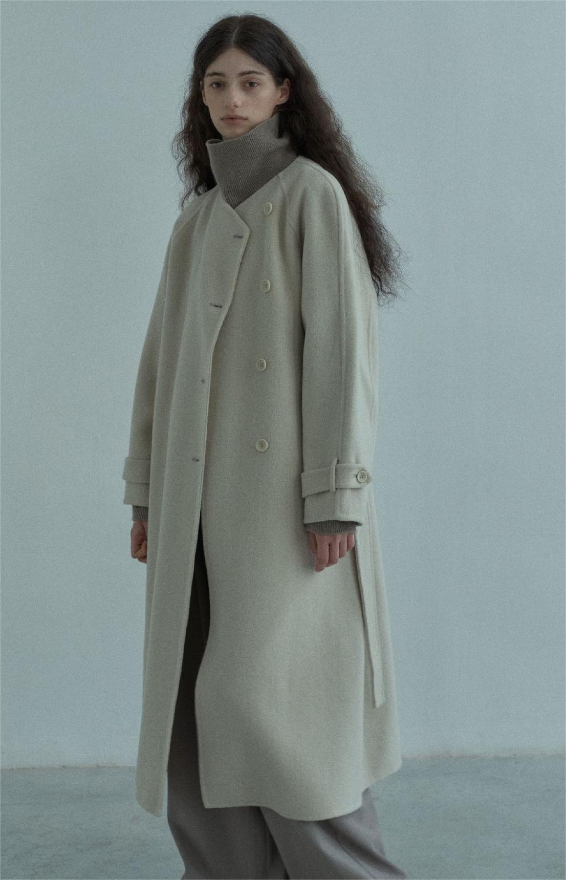 Handmade Lamb Wool Valentina Overcoat