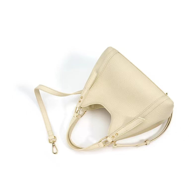First Layer Cowhide Cora Tote/Shoulder Bag