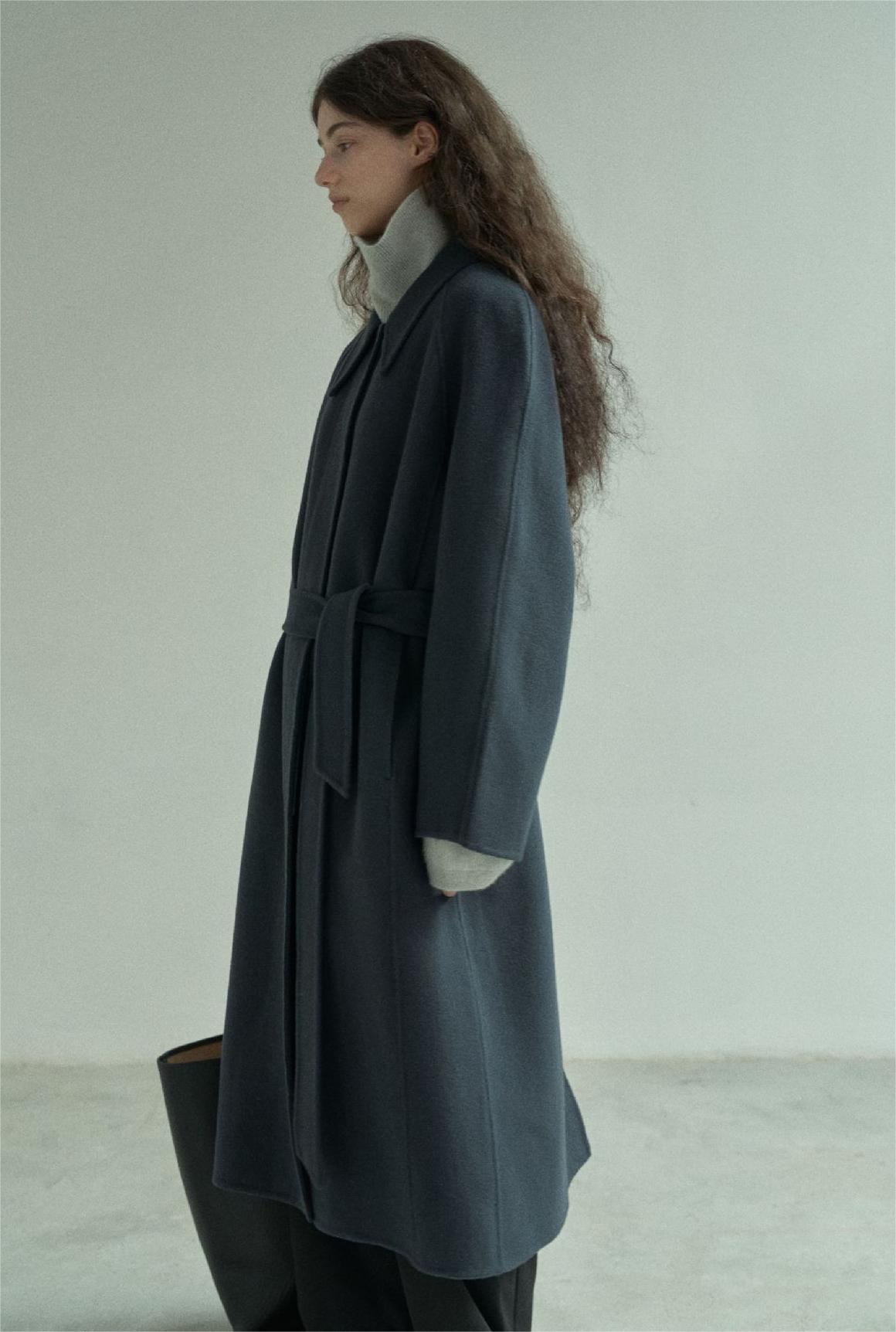 Handmade Lamb Wool Barbara Overcoat