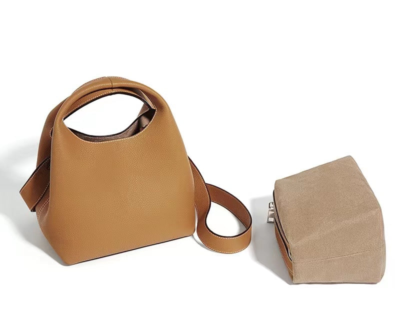 First Layer Cowhide Millie Shoulder/Tote Bag