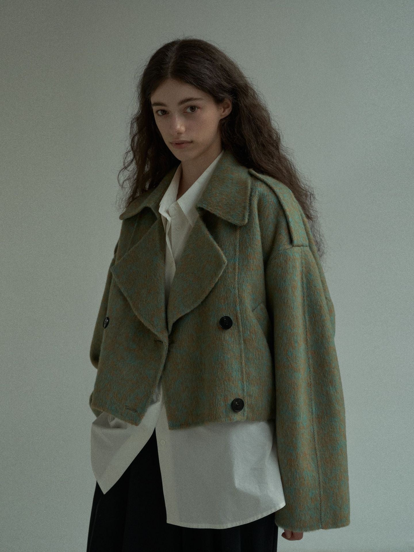 Handmade Lamb Wool Isabella Overcoat