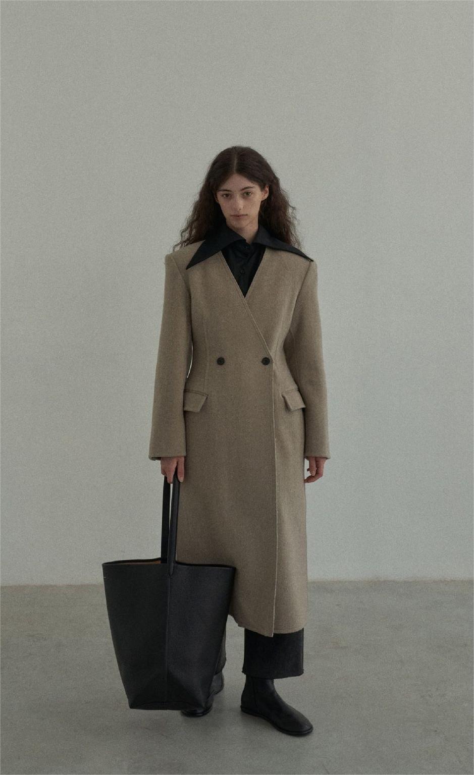 Handmade Lamb Wool Vega Overcoat