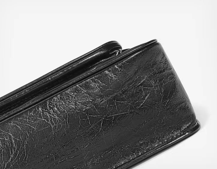 First Layer Cowhide Lennon Shoulder Bag