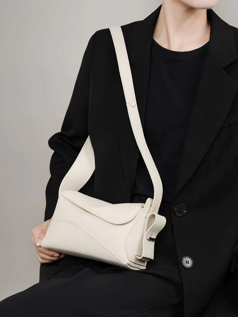 First Layer Cowhide Beryl Shoulder/Crossbody Bag