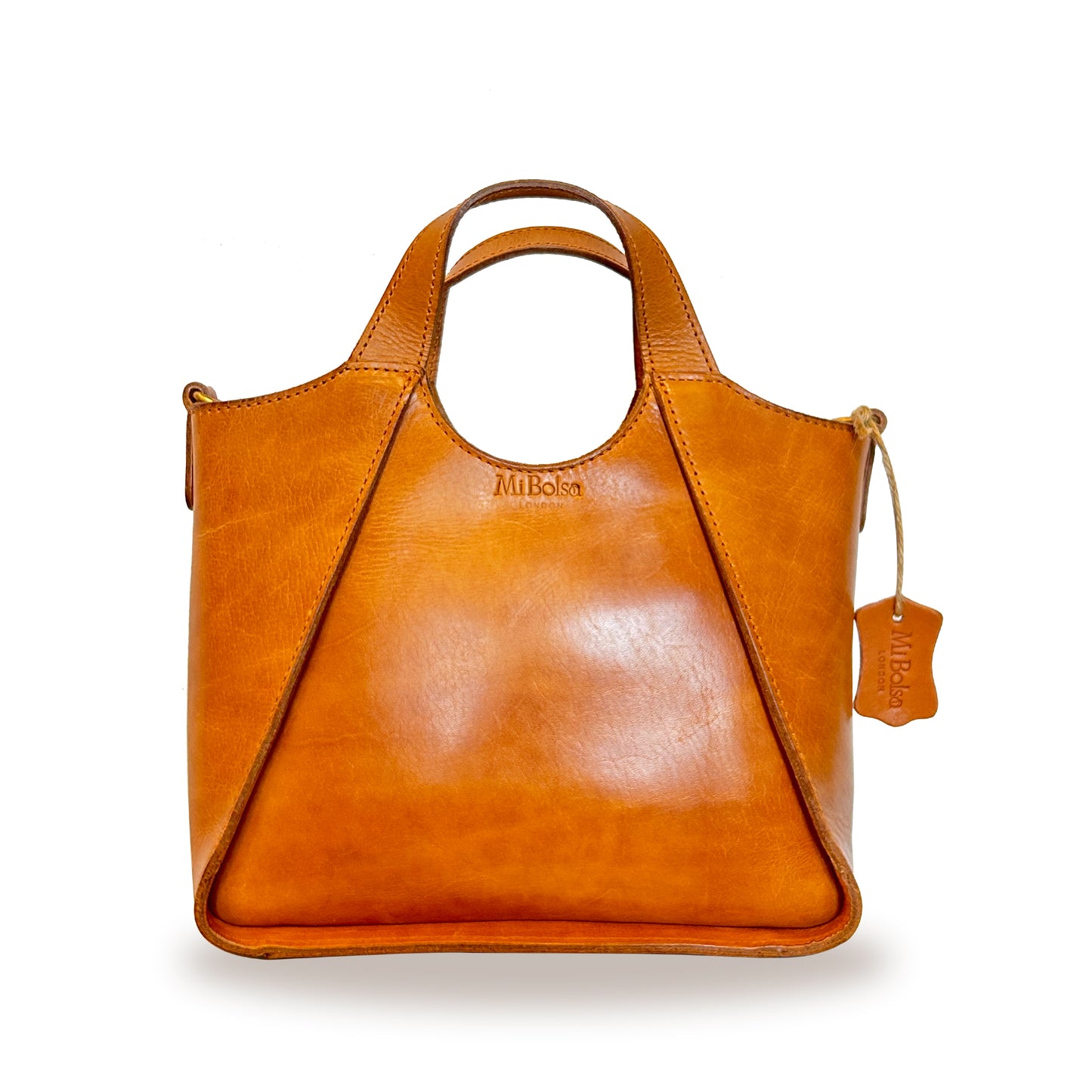 Genuine Vegetable Tanned Leather Skye Tote/Shoulder/Crossbody Bag