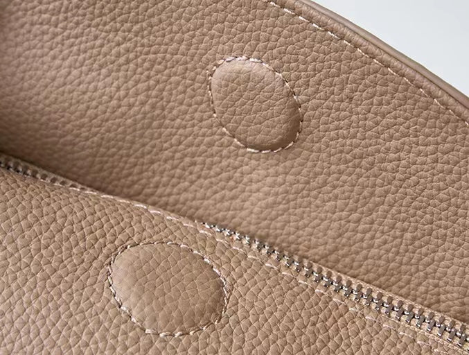 First Layer Cowhide Zanna Shoulder Bag