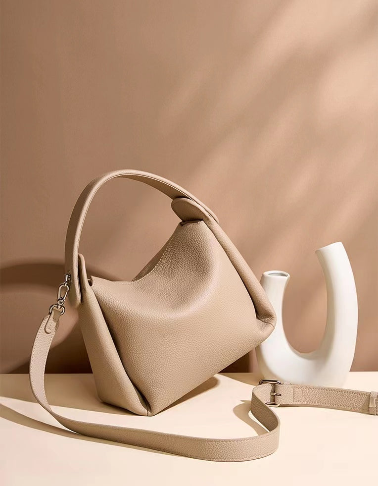 First Layer Cowhide Lena Shoulder/Tote Bag