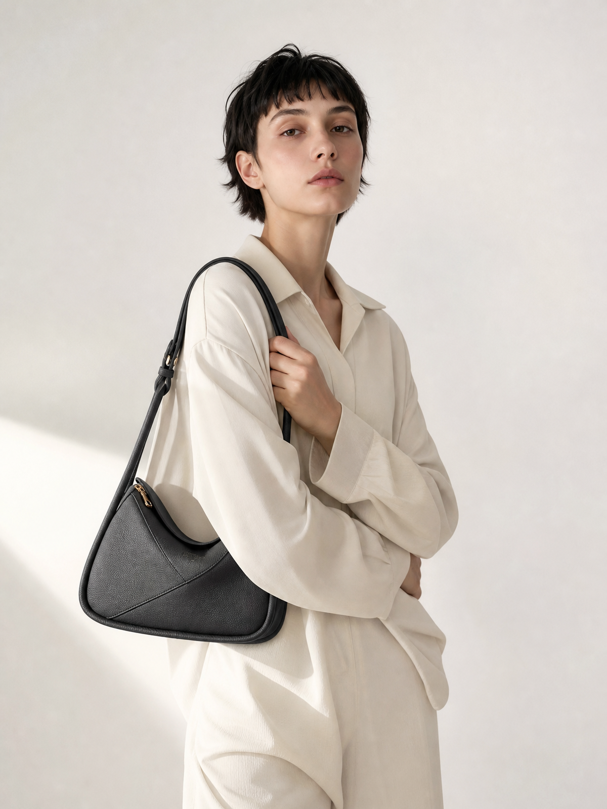 Carnaby Shoulder - Black