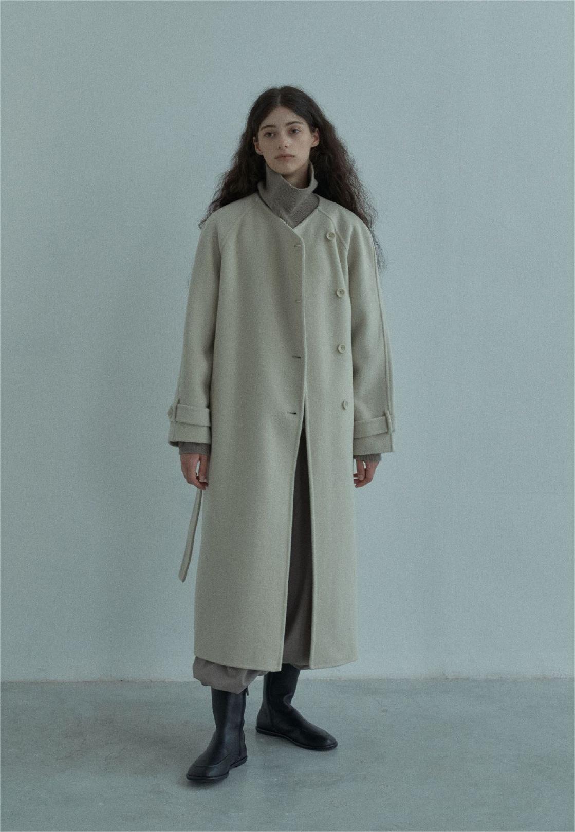 Handmade Lamb Wool Valentina Overcoat
