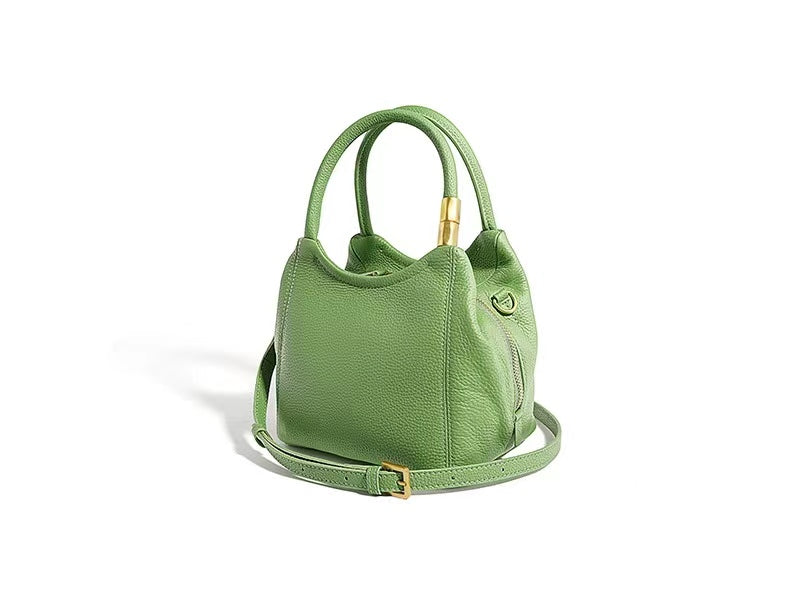 First Layer Cowhide Capri Shoulder/Tote Bag