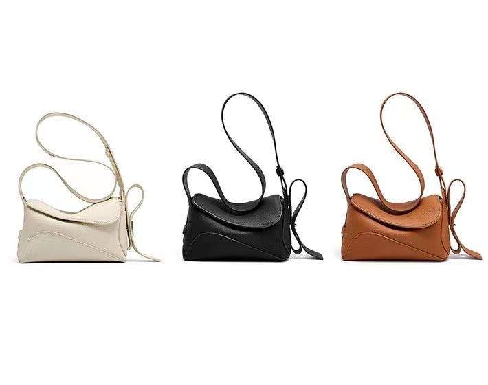First Layer Cowhide Beryl Shoulder/Crossbody Bag