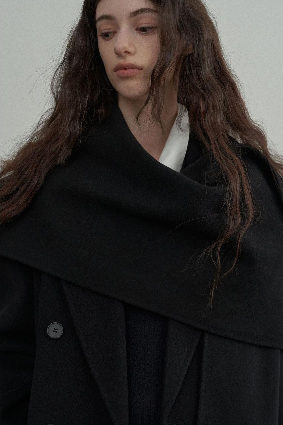 Handmade Lamb Wool Alice Overcoat