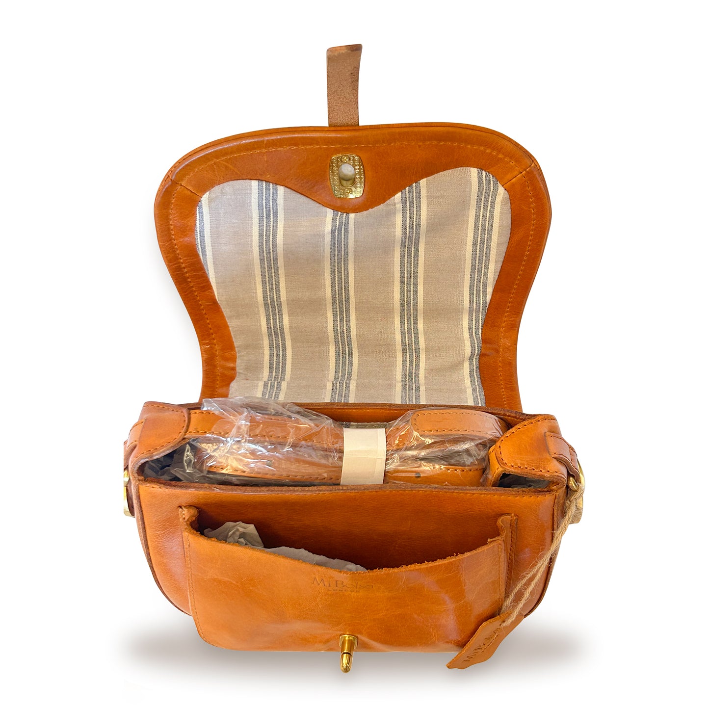 Genuine Vegetable Tanned Leather Danna Shoulder/Crossbody Bag