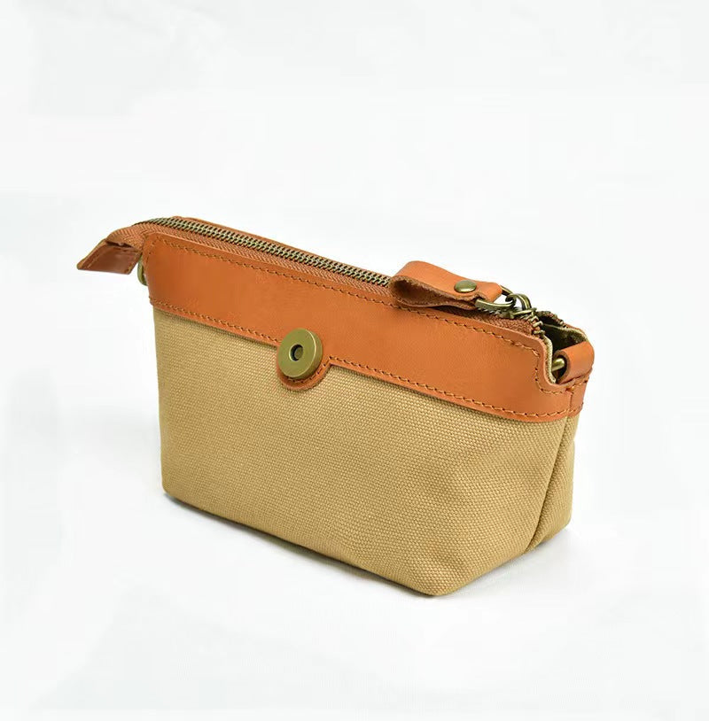 First Layer Cowhide Agnes Woven Tote Bag