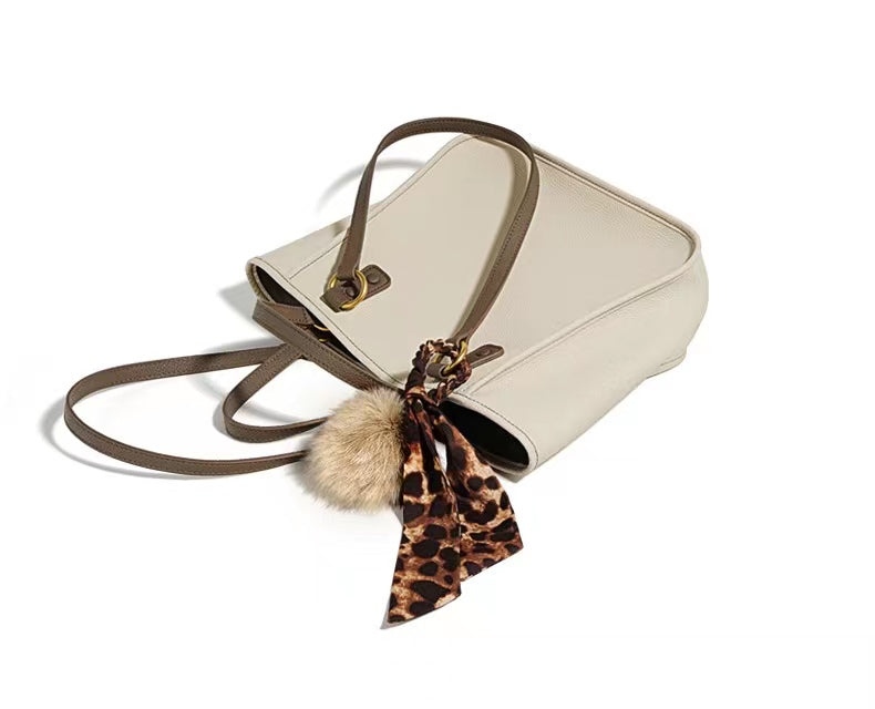 First Layer Cowhide Londyn Shoulder Bag